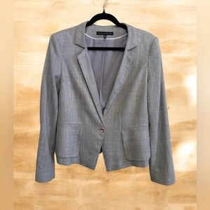 White House Black Market Gray Blazer. Size 12